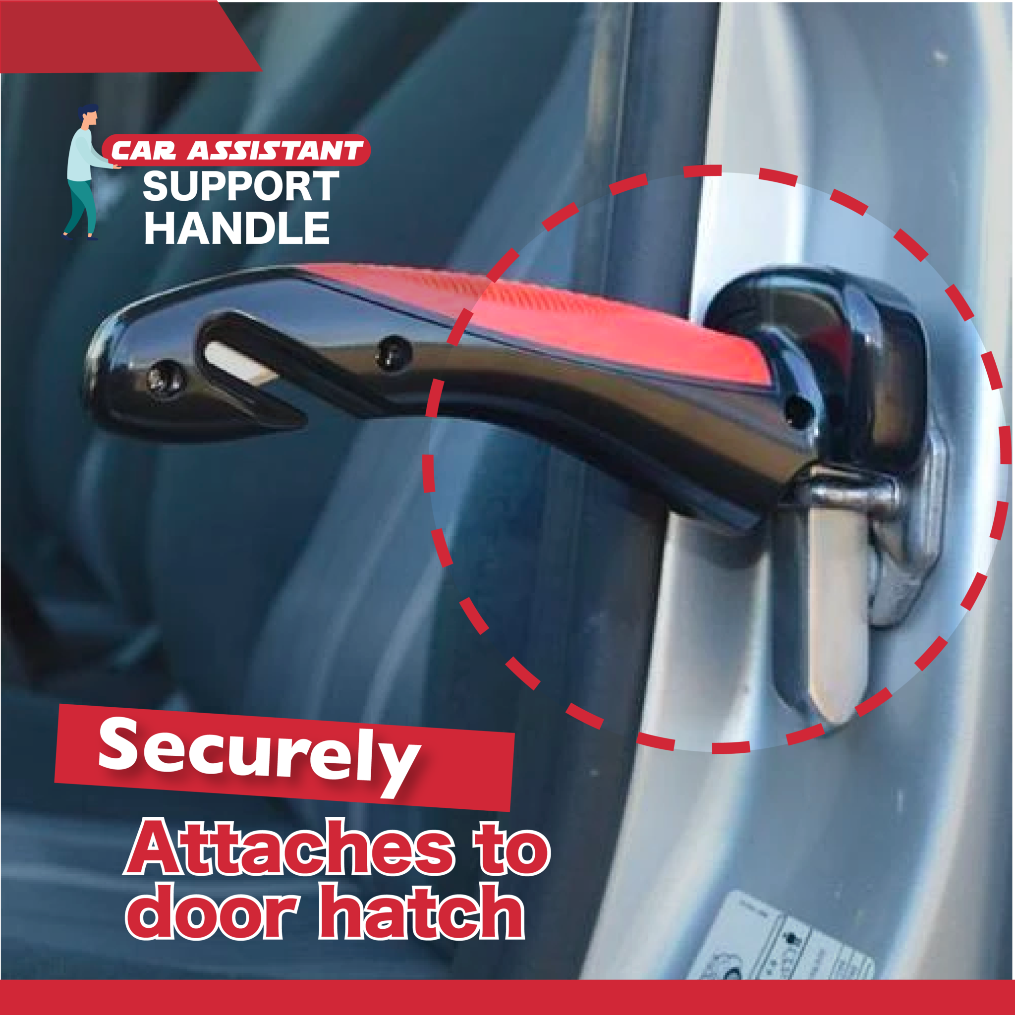 4 in 1 Elderly Assist Handy Bar for Car 4 in 1 Elderly Assist Handy Bar for Car