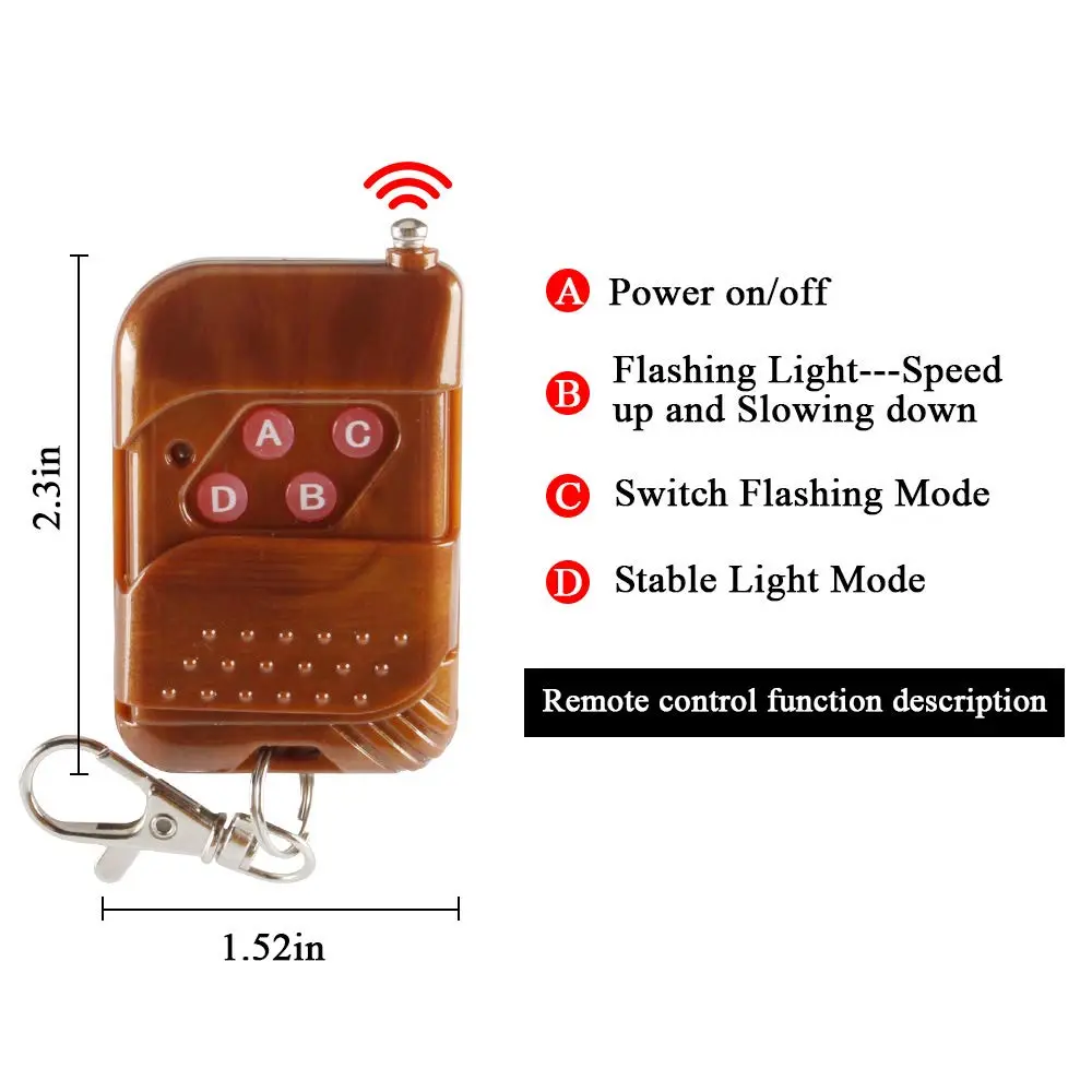 4 In 1 Emergency Strobe Lights Police Lights 12V With Wireless Remote Control Flash Grille Light for Cars Truck Van SUV 4 In 1 Emergency Strobe Lights Police Lights 12V With Wireless Remote Control Flash Grille Light for Cars Truck Van SUV