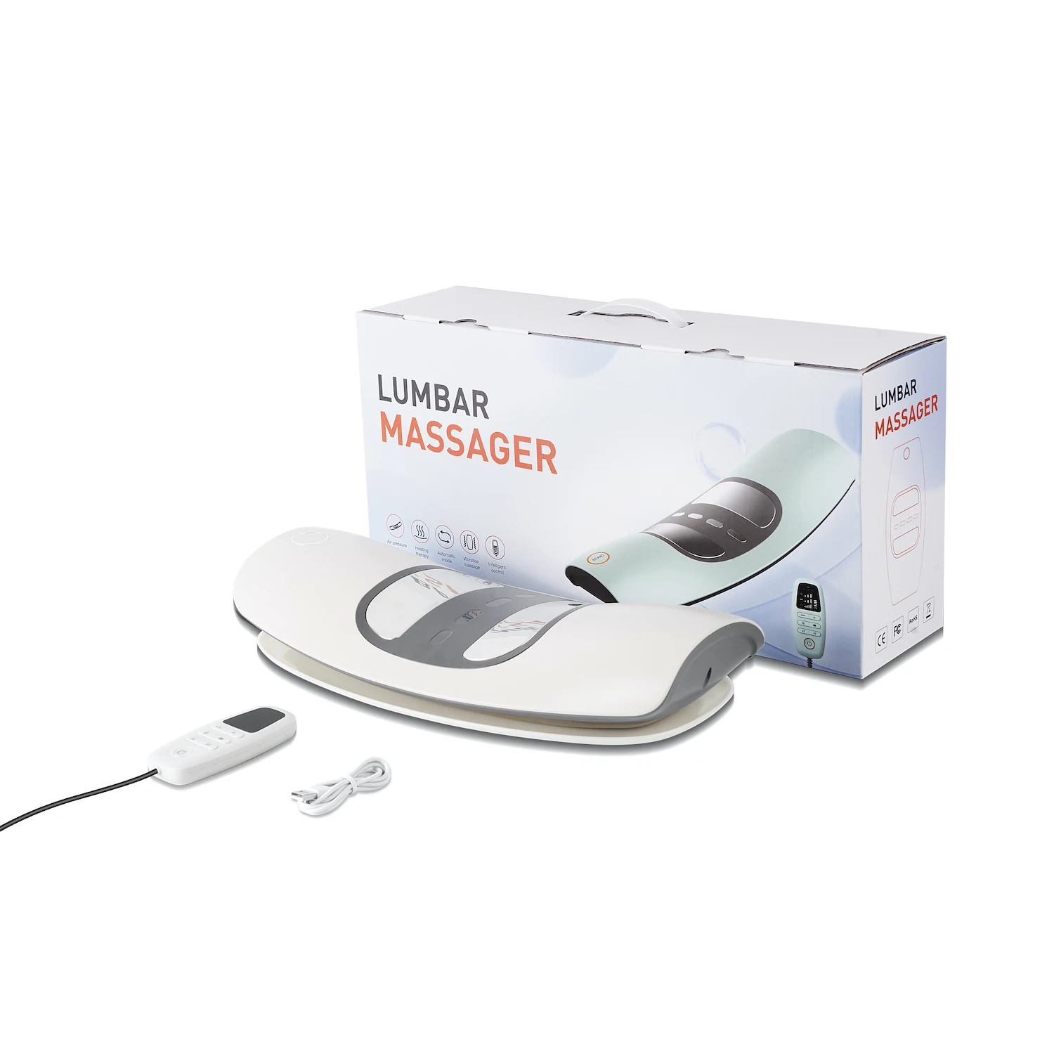 4 in 1 Lumbar Traction Device with Dynamic Airbag Traction Back Stretcher Adjustable Waist Back Massager for Muscle 4 in 1 Lumbar Traction Device with Dynamic Airbag Traction Back Stretcher Adjustable Waist Back Massager for Muscle