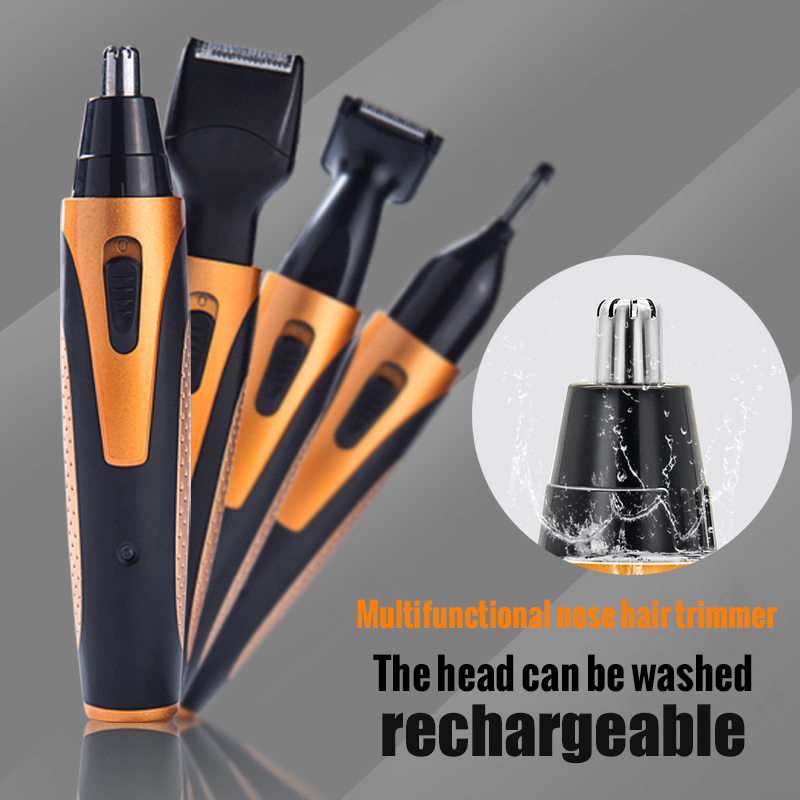 4-In-1 Nose Hair Trimmer For Men 4-In-1 Nose Hair Trimmer For Men