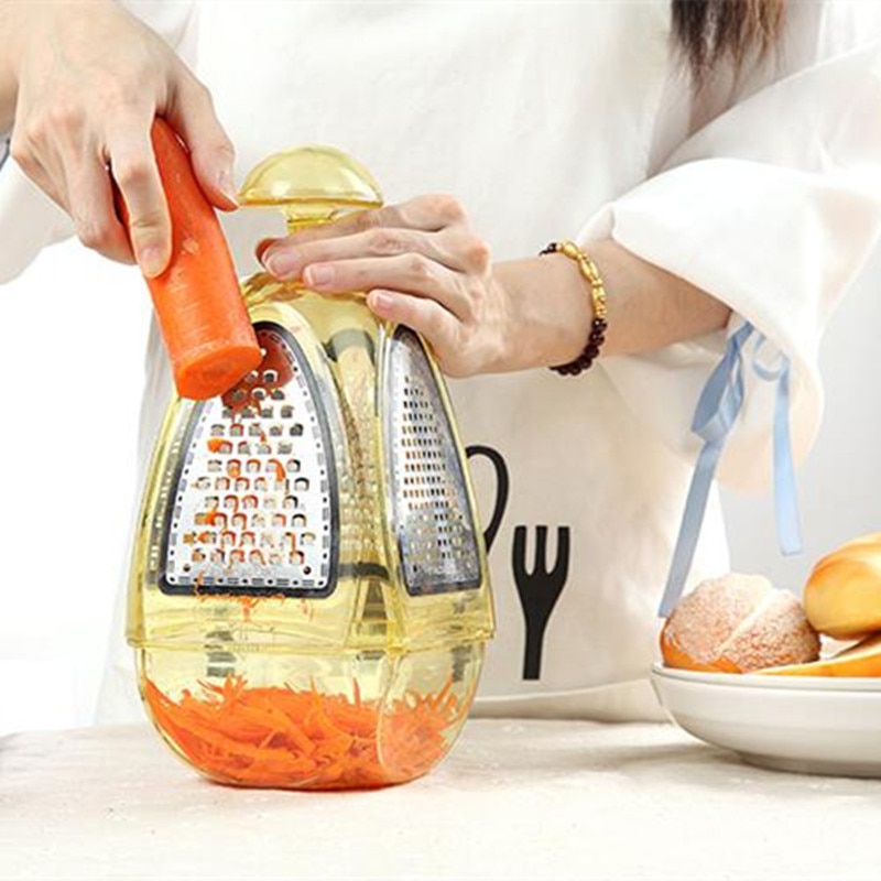 4 Sides Slicer Grater with Container 4 Sides Slicer Grater with Container