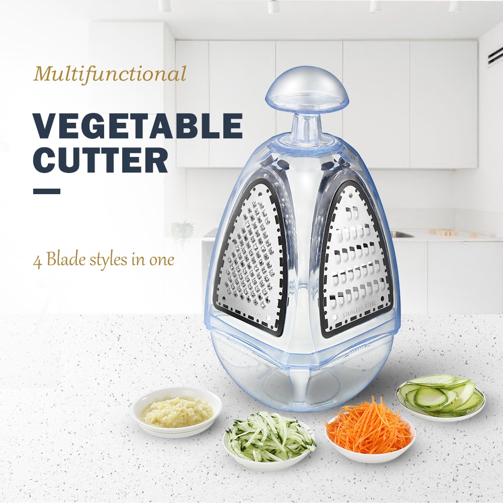 4 Sides Slicer Grater with Container 4 Sides Slicer Grater with Container