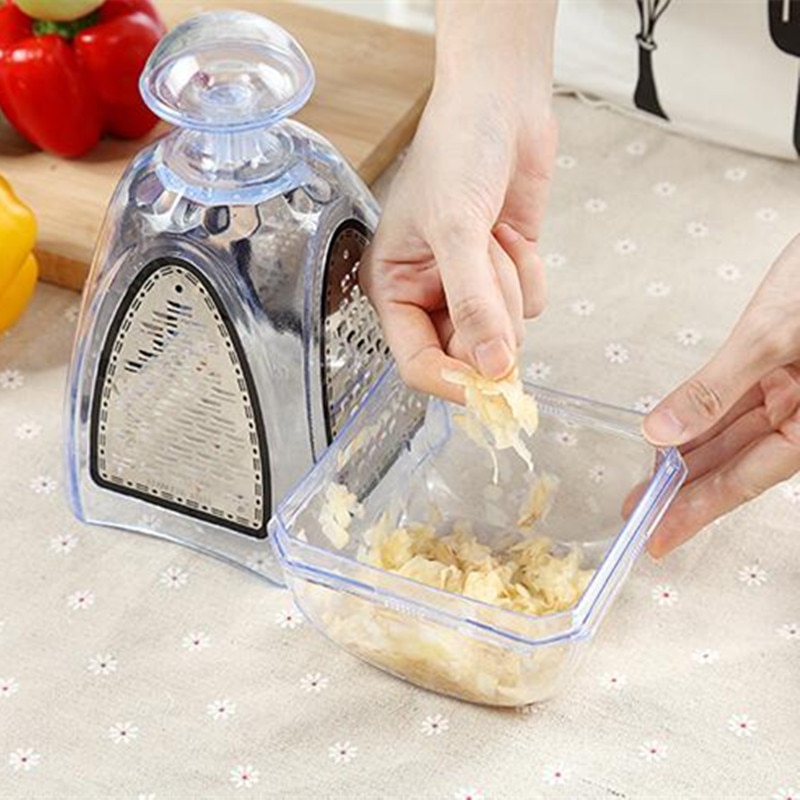 4 Sides Slicer Grater with Container 4 Sides Slicer Grater with Container