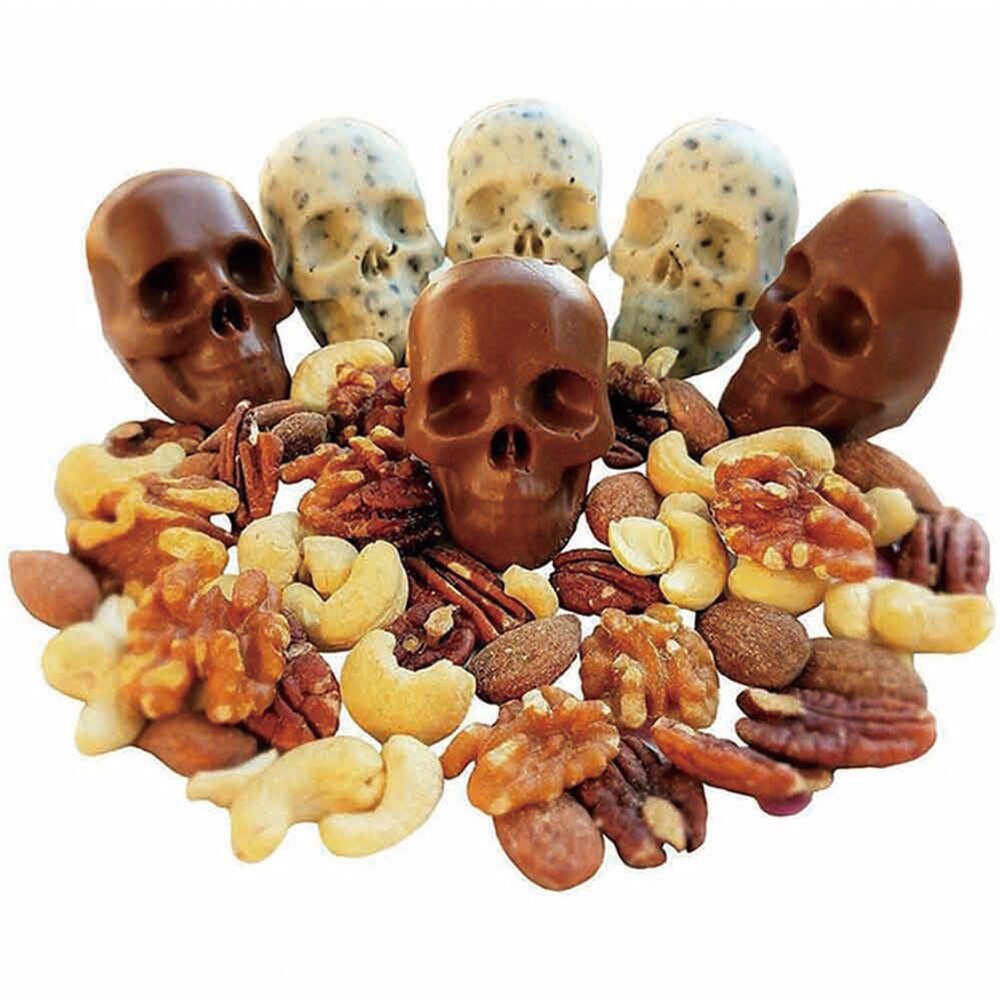 4 Slot Silicone Skull Ice Cube Mold 4 Slot Silicone Skull Ice Cube Mold
