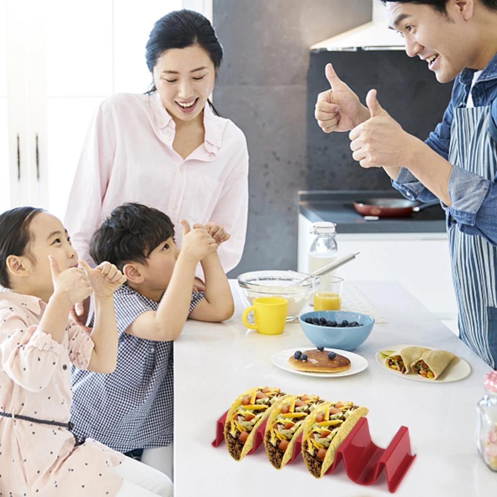 4 Slots Plastic Taco Holder 4 Slots Plastic Taco Holder
