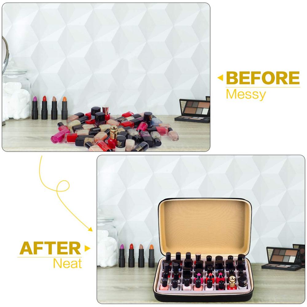 40 Grids Portable Nail Polish Organizer 40 Grids Portable Nail Polish Organizer