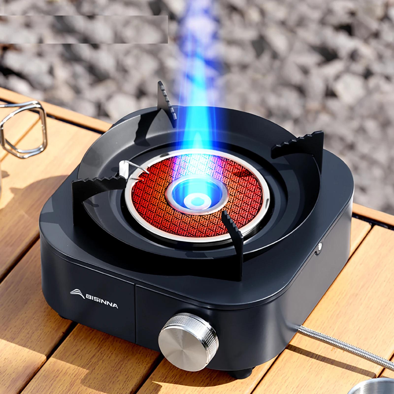 4000W High-power Infrared Stove Portable Lightweight Gas Burner Split Type Stove Outdoor Camping Supplies Picnic Hiking 4000W High-power Infrared Stove Portable Lightweight Gas Burner Split Type Stove Outdoor Camping Supplies Picnic Hiking