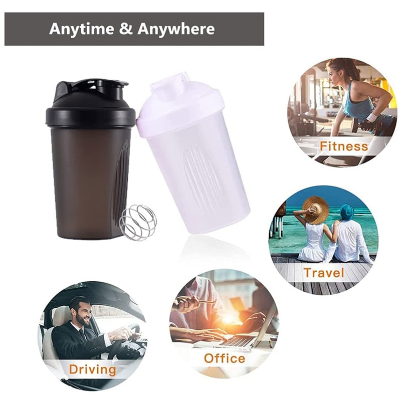 400ml Whey Protein Shaker Bottle with Whisk 400ml Whey Protein Shaker Bottle with Whisk
