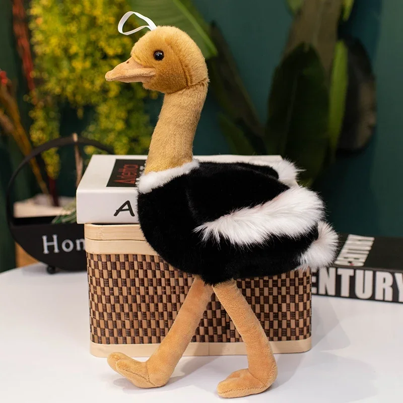 40cm/50cm Simulation Ostrich Plush Toy Stuffed Lifelike Animal Doll Soft Bird Pillow Cute Gift For Kids Girl 40cm/50cm Simulation Ostrich Plush Toy Stuffed Lifelike Animal Doll Soft Bird Pillow Cute Gift For Kids Girl