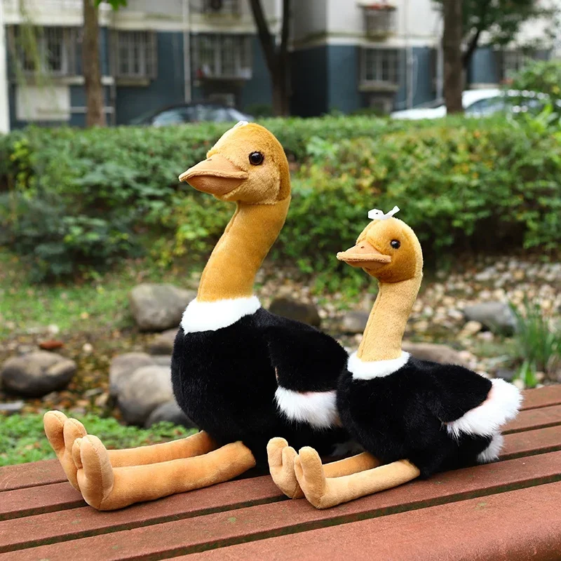40cm/50cm Simulation Ostrich Plush Toy Stuffed Lifelike Animal Doll Soft Bird Pillow Cute Gift For Kids Girl 40cm/50cm Simulation Ostrich Plush Toy Stuffed Lifelike Animal Doll Soft Bird Pillow Cute Gift For Kids Girl