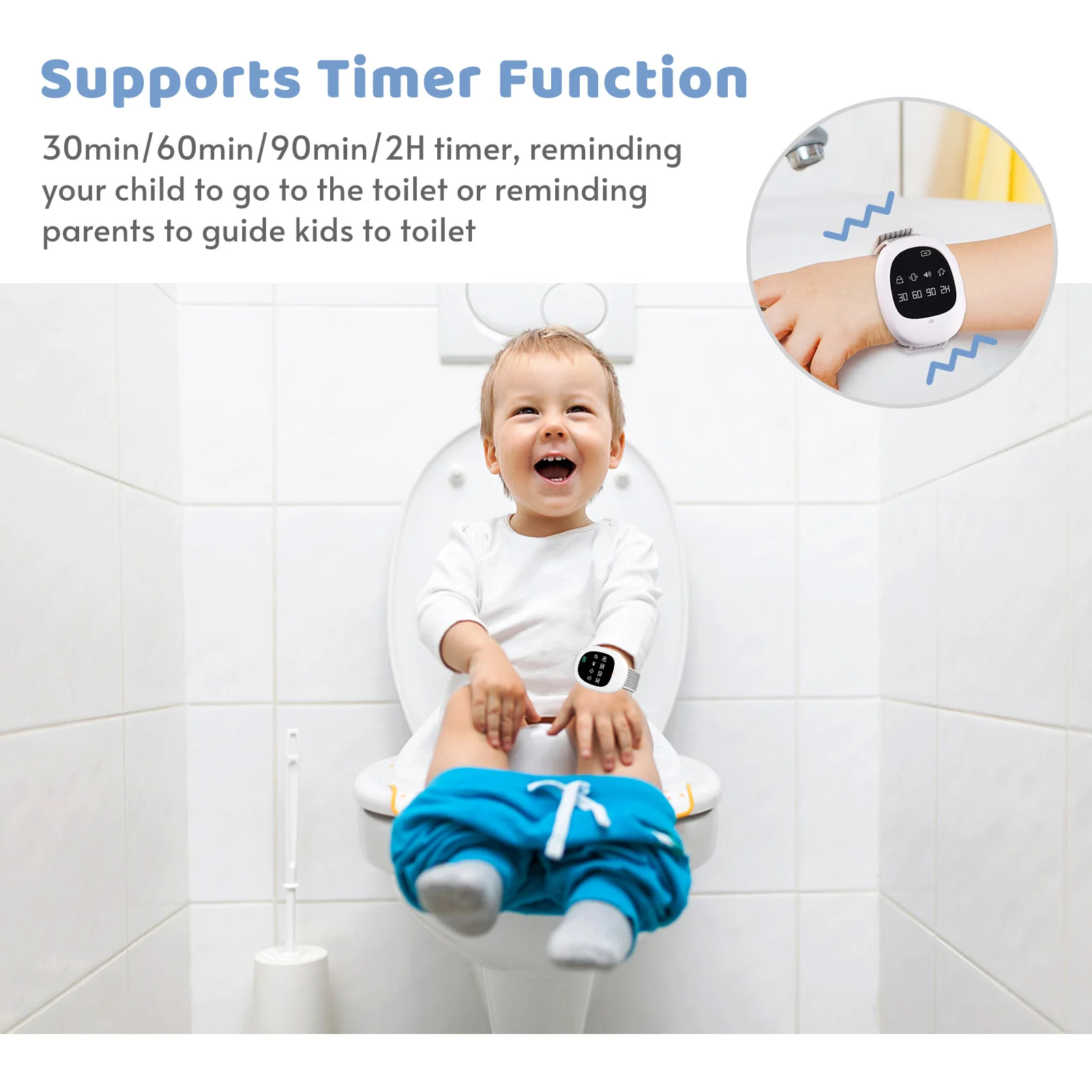 40M Wireless Bedwetting Alarm Adults Elder Potty Training Sensor Enuresis Bedwetting Alarm with Wristband for Kids 40M Wireless Bedwetting Alarm Adults Elder Potty Training Sensor Enuresis Bedwetting Alarm with Wristband for Kids