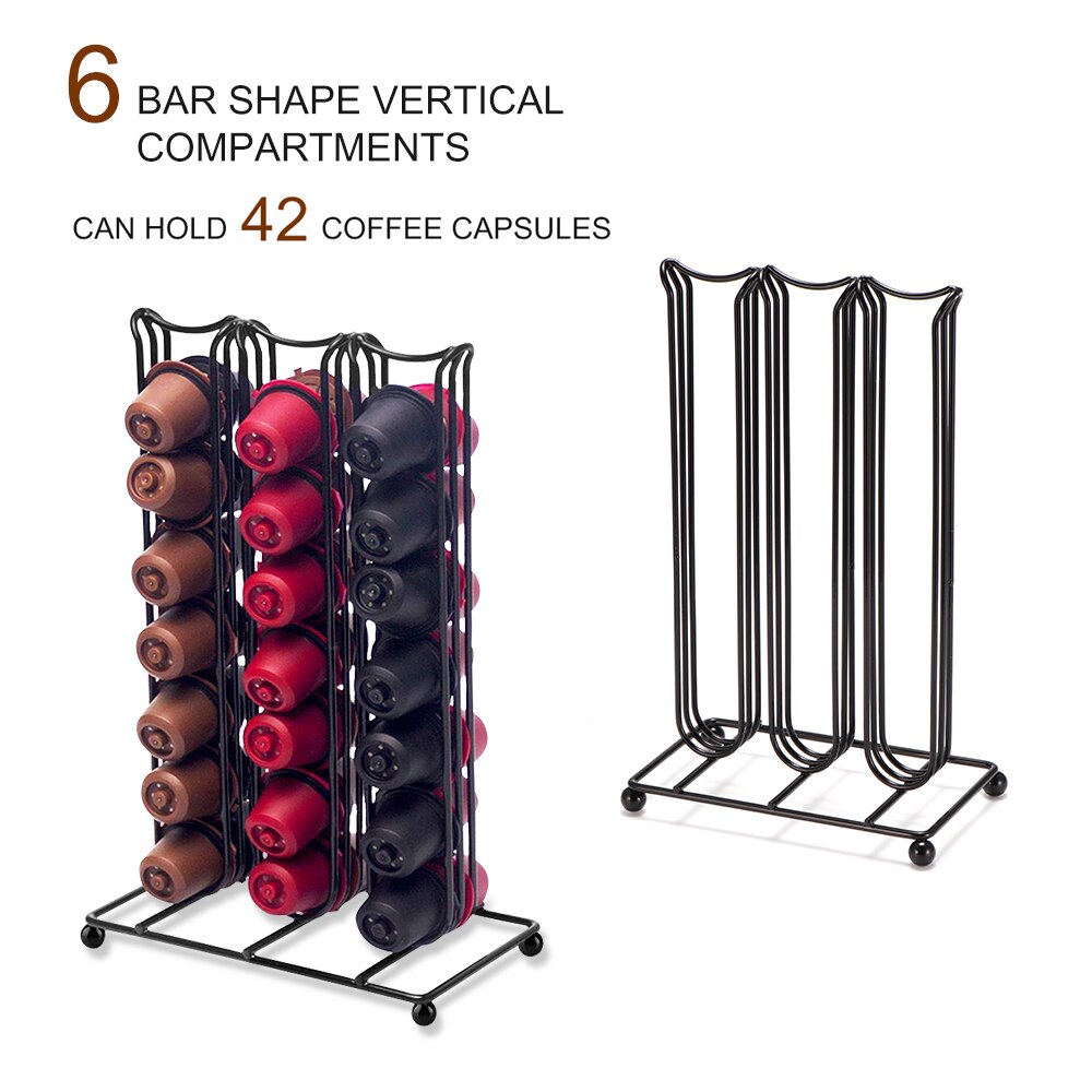 42 Slot Coffee Pod Organizer Stand 42 Slot Coffee Pod Organizer Stand