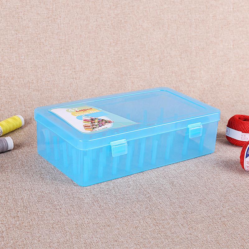 42 Slot Plastic Sewing Thread Storage Box 42 Slot Plastic Sewing Thread Storage Box