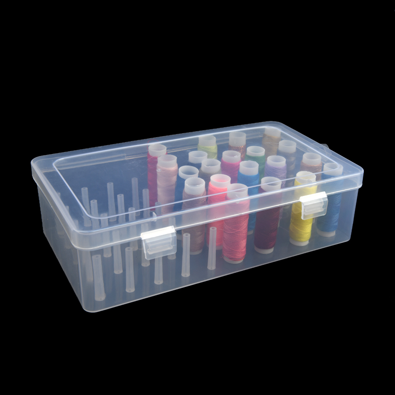 42 Slot Plastic Thread Holder Box 42 Slot Plastic Thread Holder Box