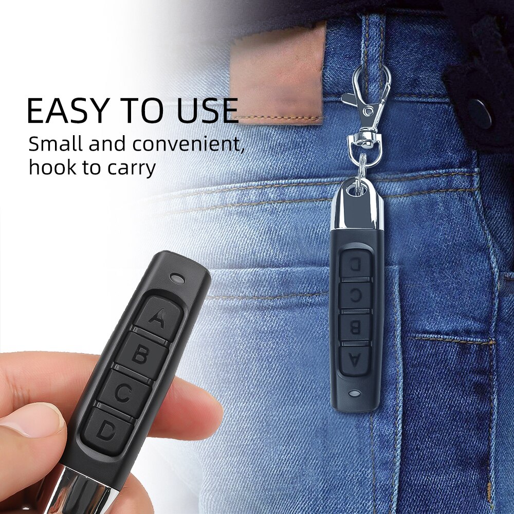 433MHZ Copy Remote Control Auto 4 Channe Code Garage Gate Door Opener Remote Control Duplicator Cloning Code Car Key 433MHZ Copy Remote Control Auto 4 Channe Code Garage Gate Door Opener Remote Control Duplicator Cloning Code Car Key