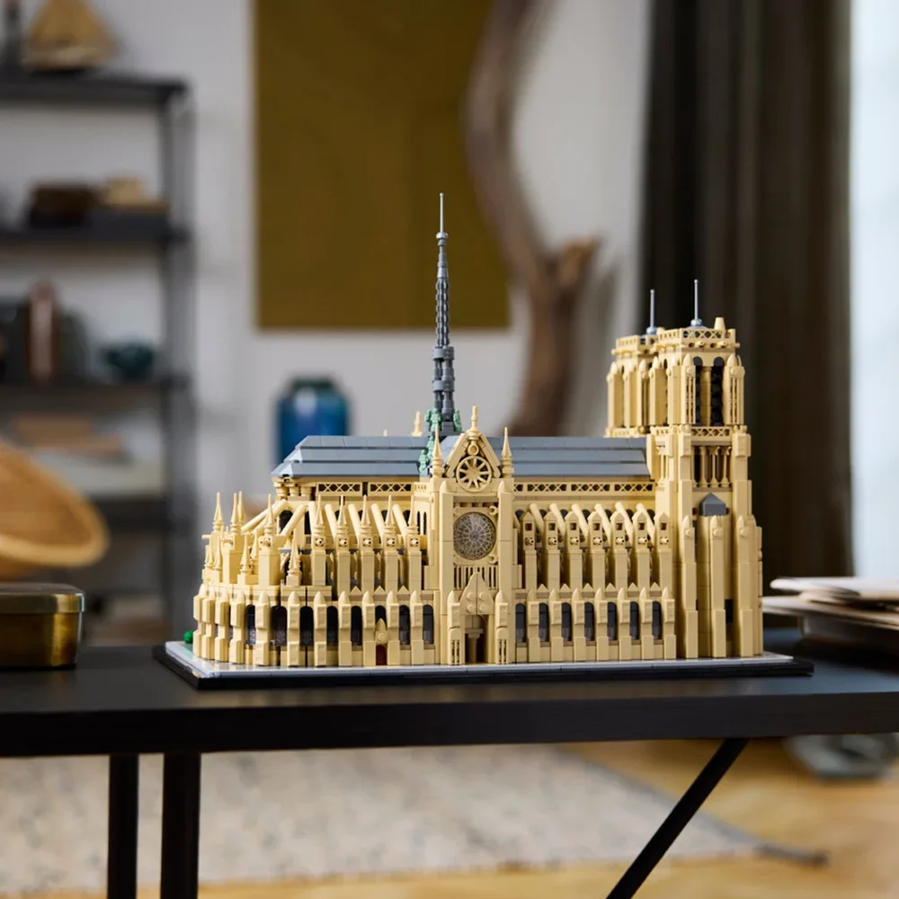 4383pcs Notre-Dame de Paris Architectural Model Kit 21061 Collectible Building blocks Set for Adults Gift Idea for 4383pcs Notre-Dame de Paris Architectural Model Kit 21061 Collectible Building blocks Set for Adults Gift Idea for