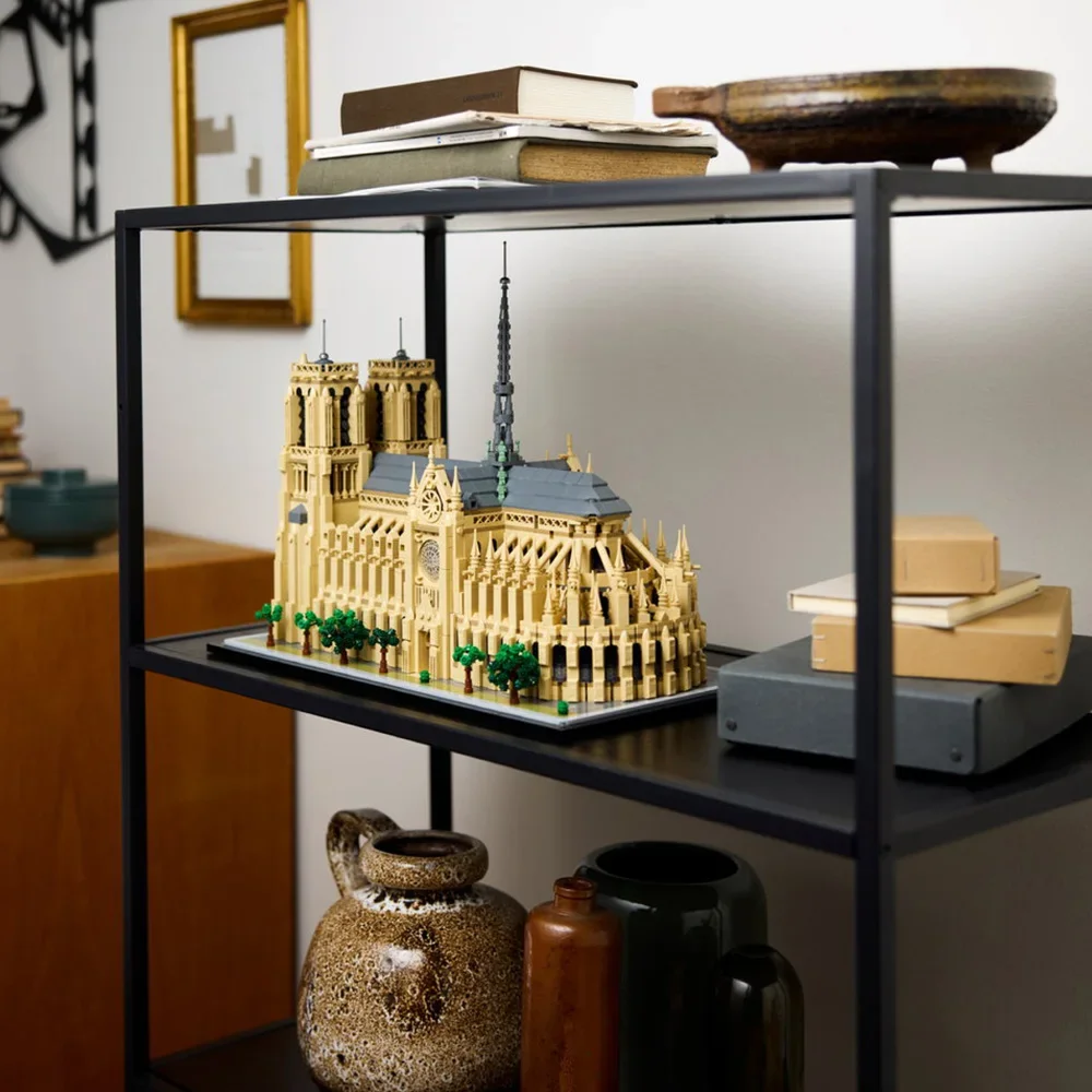 4383pcs Notre-Dame de Paris Architectural Model Kit 21061 Collectible Building blocks Set for Adults Gift Idea for 4383pcs Notre-Dame de Paris Architectural Model Kit 21061 Collectible Building blocks Set for Adults Gift Idea for
