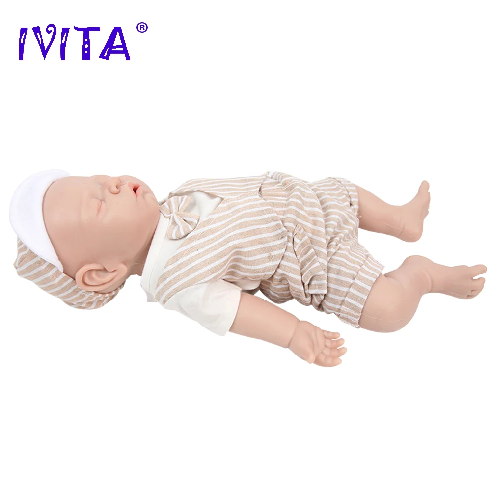 43cm 2508g 100% Full Body Silicone Reborn Baby Doll Realistic Male Baby Toys with Clothes for Children Dolls Gift 43cm 2508g 100% Full Body Silicone Reborn Baby Doll Realistic Male Baby Toys with Clothes for Children Dolls Gift