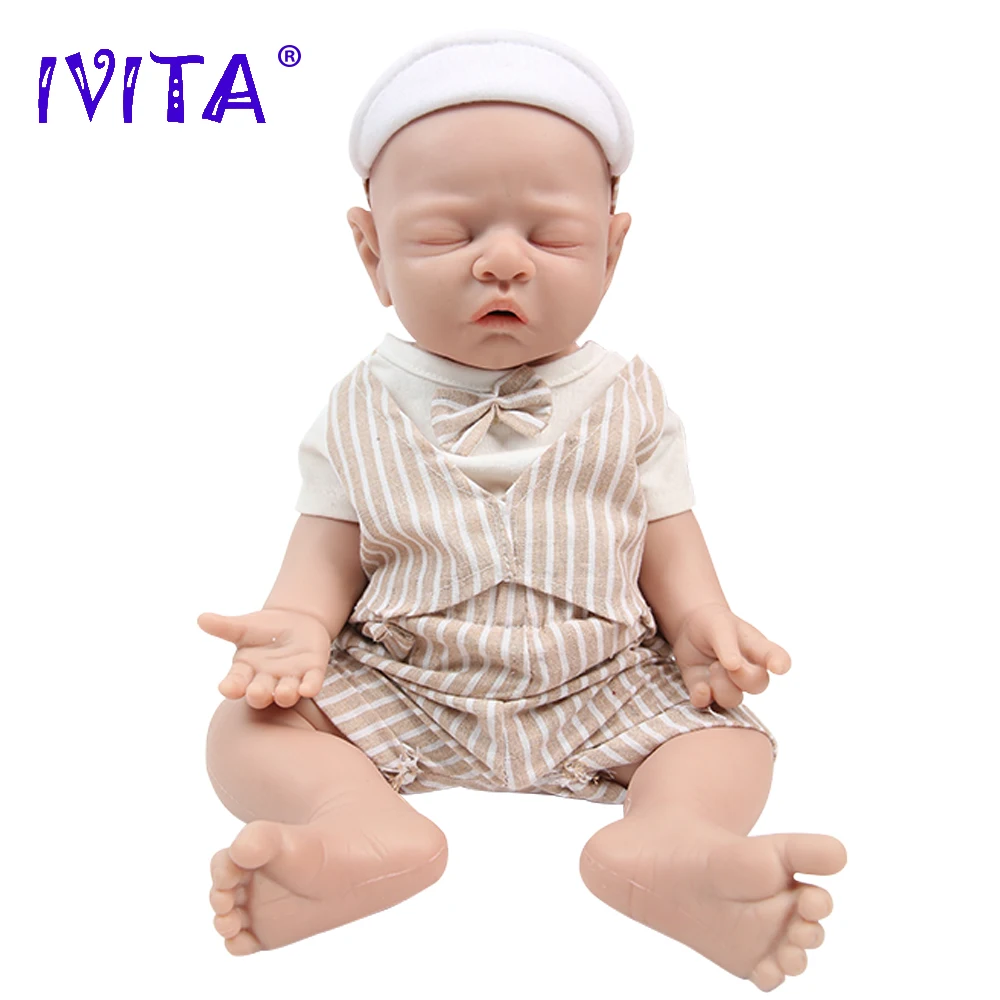 43cm 2508g 100% Full Body Silicone Reborn Baby Doll Realistic Male Baby Toys with Clothes for Children Dolls Gift 43cm 2508g 100% Full Body Silicone Reborn Baby Doll Realistic Male Baby Toys with Clothes for Children Dolls Gift