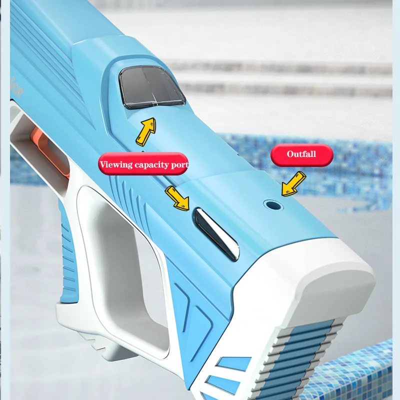 43cm Full Electric Automatic Water Storage Gun Toys Portable Children Summer Beach Outdoor Fight Fantasy Toys for Boys 43cm Full Electric Automatic Water Storage Gun Toys Portable Children Summer Beach Outdoor Fight Fantasy Toys for Boys