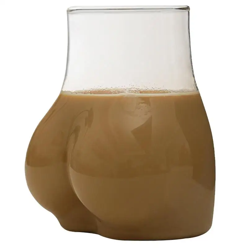 450ml Butt Drinking Cups Transparent Borosilicate Glass Coffee Mug Funny Coffee Mug Glass Women Body Ass Cup Milk Water 450ml Butt Drinking Cups Transparent Borosilicate Glass Coffee Mug Funny Coffee Mug Glass Women Body Ass Cup Milk Water