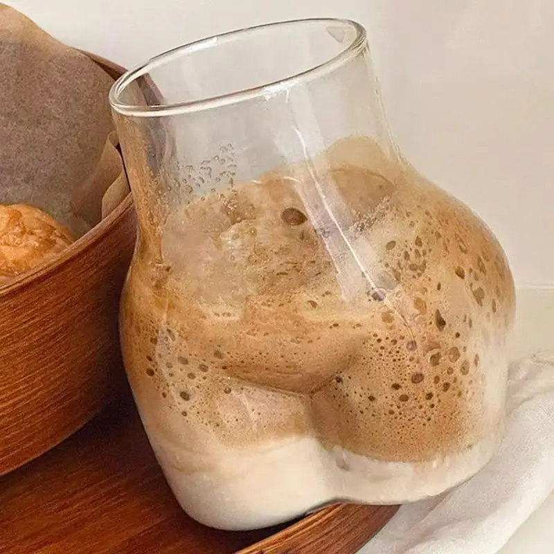 450ml Butt Drinking Cups Transparent Borosilicate Glass Coffee Mug Funny Coffee Mug Glass Women Body Ass Cup Milk Water 450ml Butt Drinking Cups Transparent Borosilicate Glass Coffee Mug Funny Coffee Mug Glass Women Body Ass Cup Milk Water