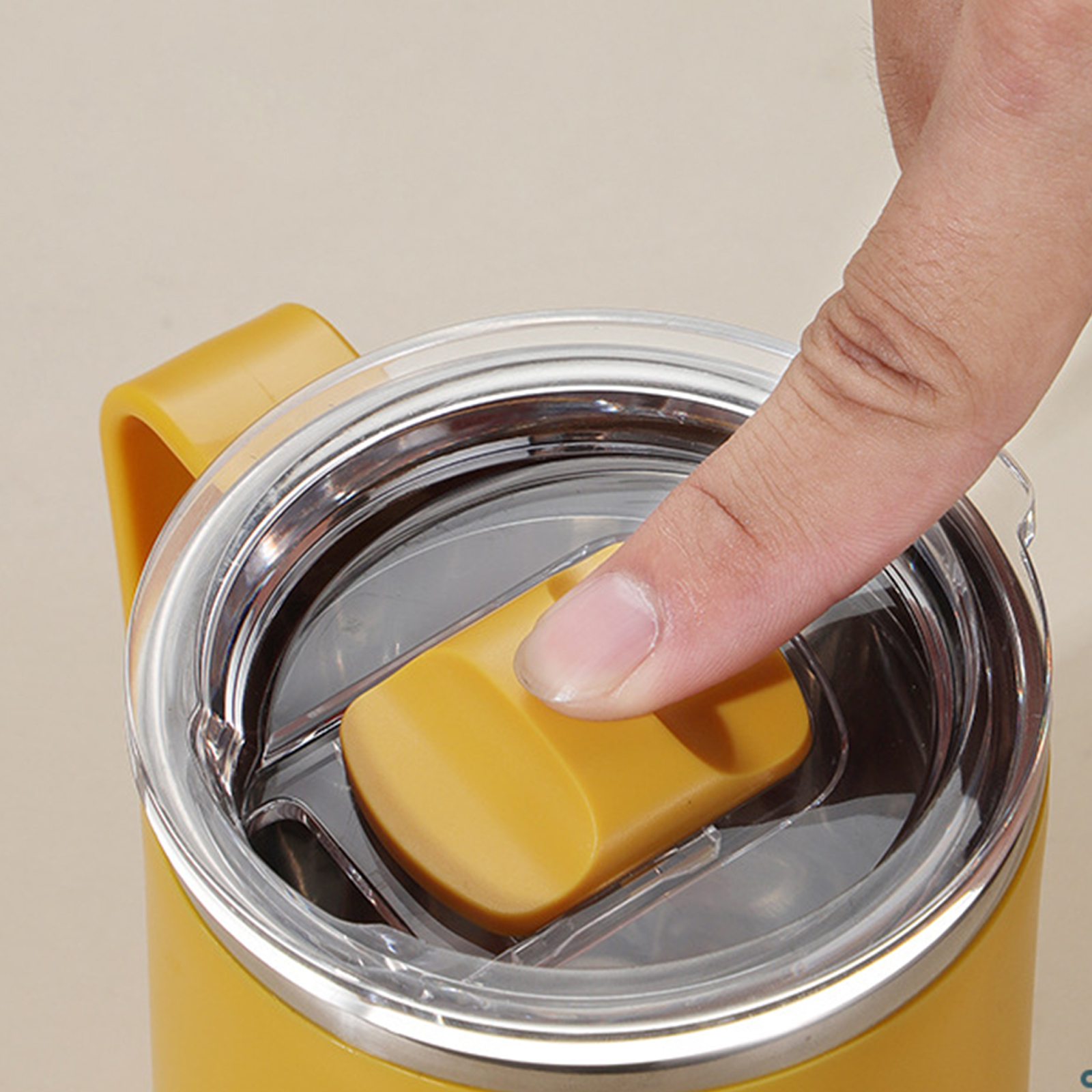 450ml Metal Coffee Tumbler with Cover