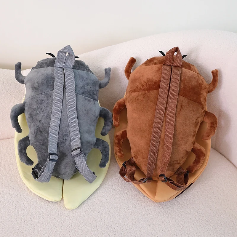 45cm Funny Creative Cartoon Insect Cicada Beetle Plush Doll Backpack Brown Green Insect Soft Plush Toy Gift For Boys 45cm Funny Creative Cartoon Insect Cicada Beetle Plush Doll Backpack Brown Green Insect Soft Plush Toy Gift For Boys