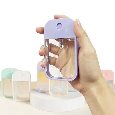 45ml Portable Mini Refillable Fragrance Hand Sanitizer Alcohol Bottle With Spray Fragrance Pump Empty Cosmetic Container 45ml Portable Mini Refillable Fragrance Hand Sanitizer Alcohol Bottle With Spray Fragrance Pump Empty Cosmetic Container