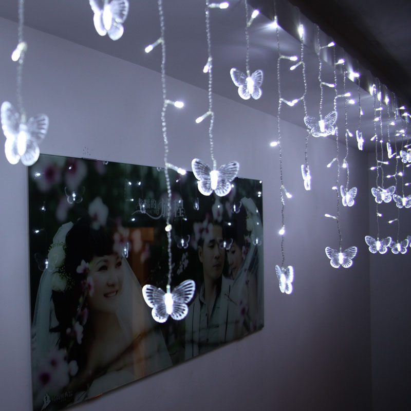 48 Butterfly LED String Lights Decor 48 Butterfly LED String Lights Decor