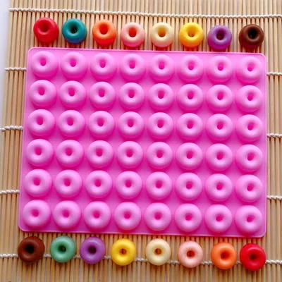 48 Cavity Mini Donut Silicone Mold