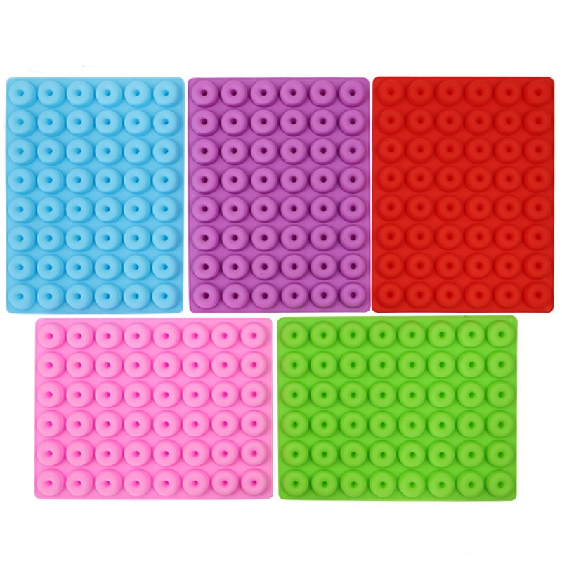 48 Cavity Mini Donut Silicone Mold 48 Cavity Mini Donut Silicone Mold