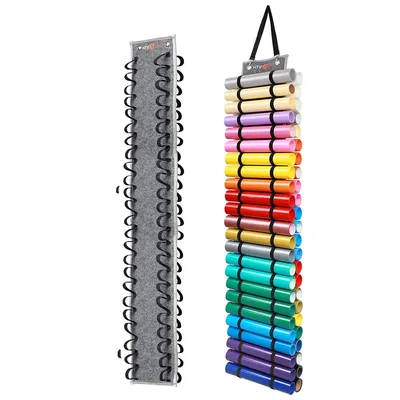 48 Grids Hanging Vinyl Roll Holder
