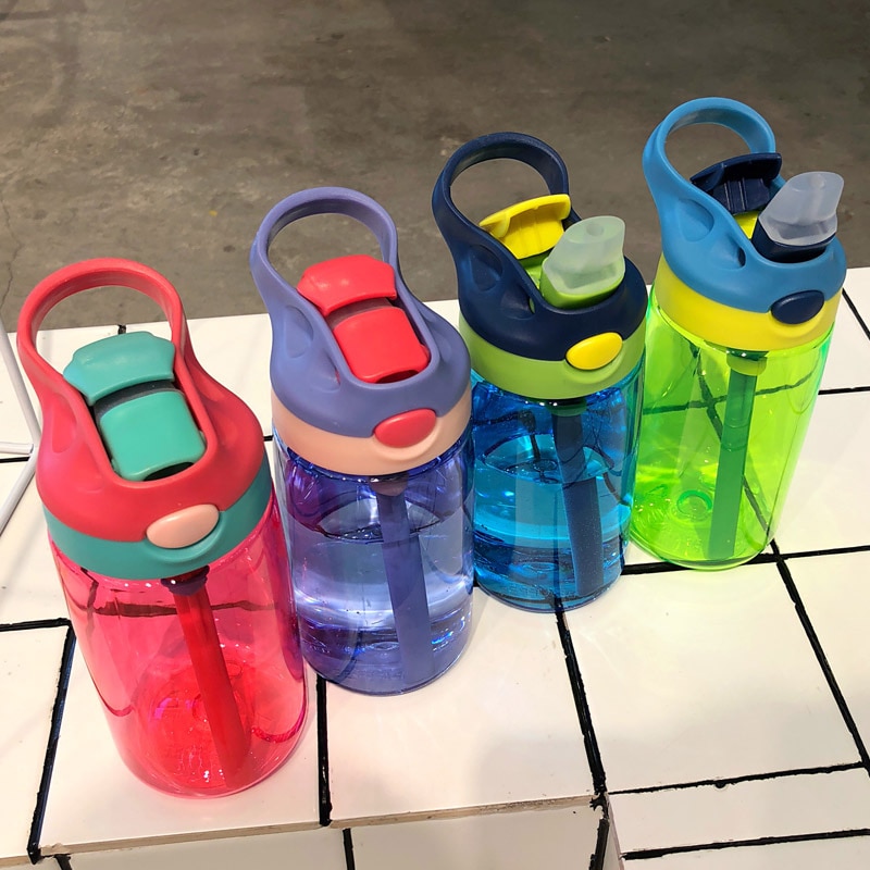 480ml Clear Water Bottles Straw Bottle 480ml Clear Water Bottles Straw Bottle
