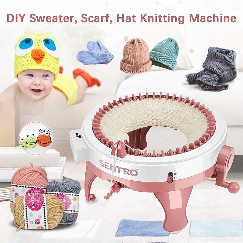 48needle Handmade Knitting Machine Cylinder Wool Loom Scarf Sweater Hat Socks Adult Children Lazy Artifact 48needle Handmade Knitting Machine Cylinder Wool Loom Scarf Sweater Hat Socks Adult Children Lazy Artifact