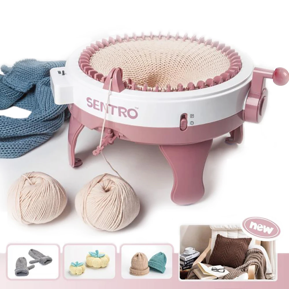 48needle Handmade Knitting Machine Cylinder Wool Loom Scarf Sweater Hat Socks Adult Children Lazy Artifact 48needle Handmade Knitting Machine Cylinder Wool Loom Scarf Sweater Hat Socks Adult Children Lazy Artifact