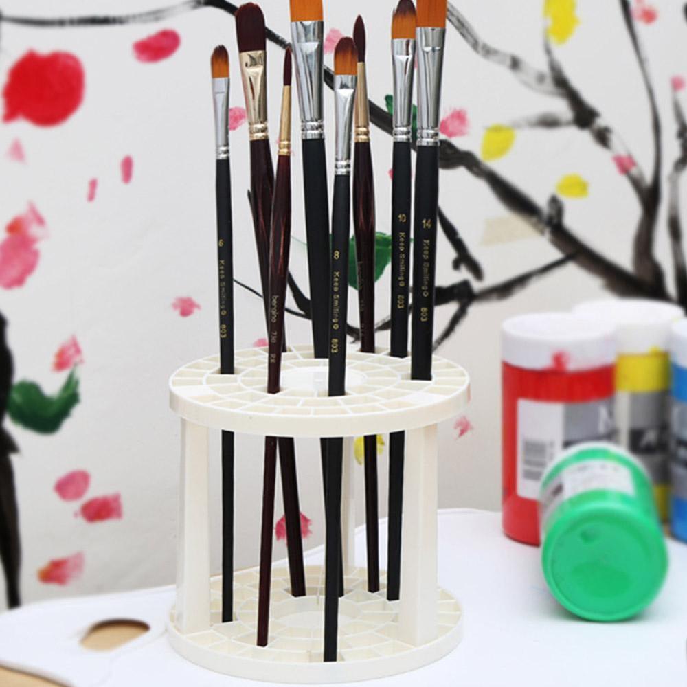 49 Hole Round Paintbrush Organizer 49 Hole Round Paintbrush Organizer