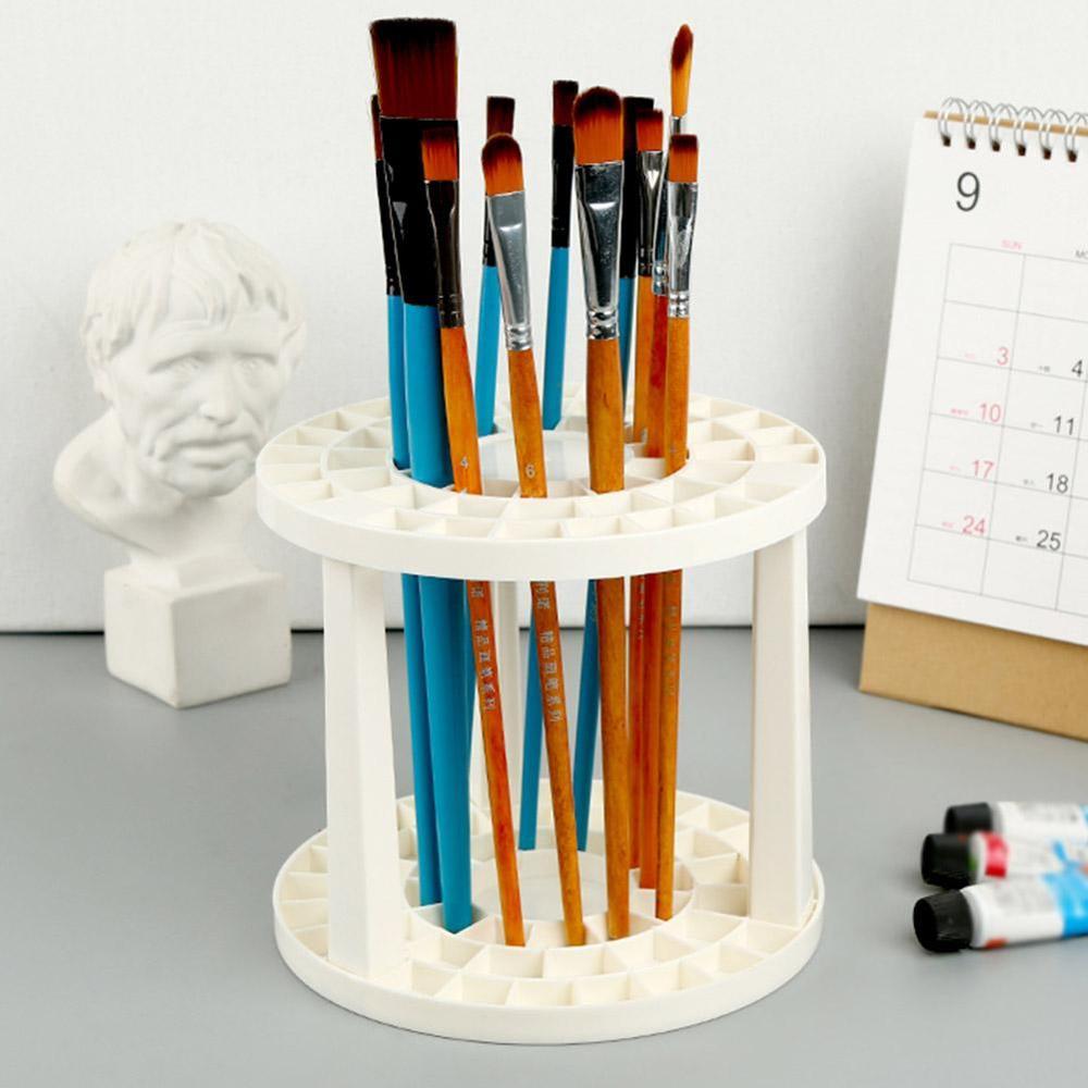49 Hole Round Paintbrush Organizer 49 Hole Round Paintbrush Organizer