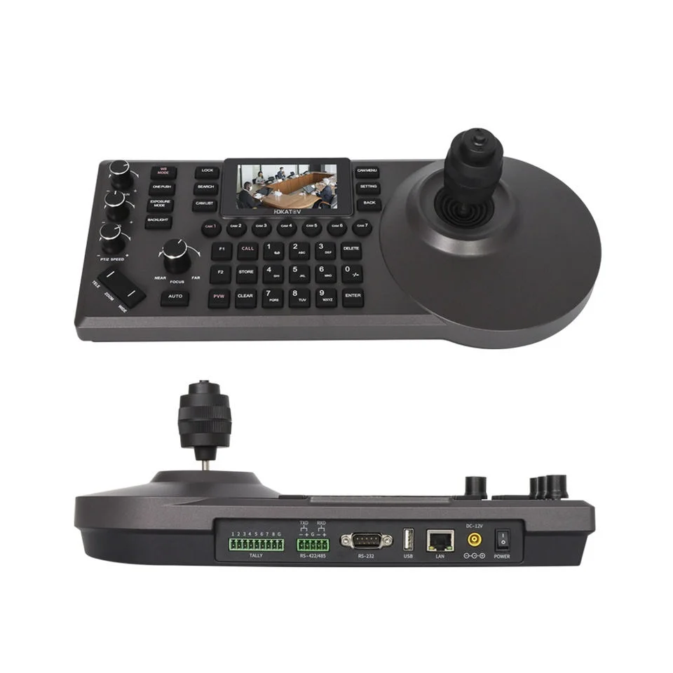 4D Keyboard Joystick NDI PTZ Controller Video Conference System Video Conferencing Camera Keyboard Control For Live 4D Keyboard Joystick NDI PTZ Controller Video Conference System Video Conferencing Camera Keyboard Control For Live