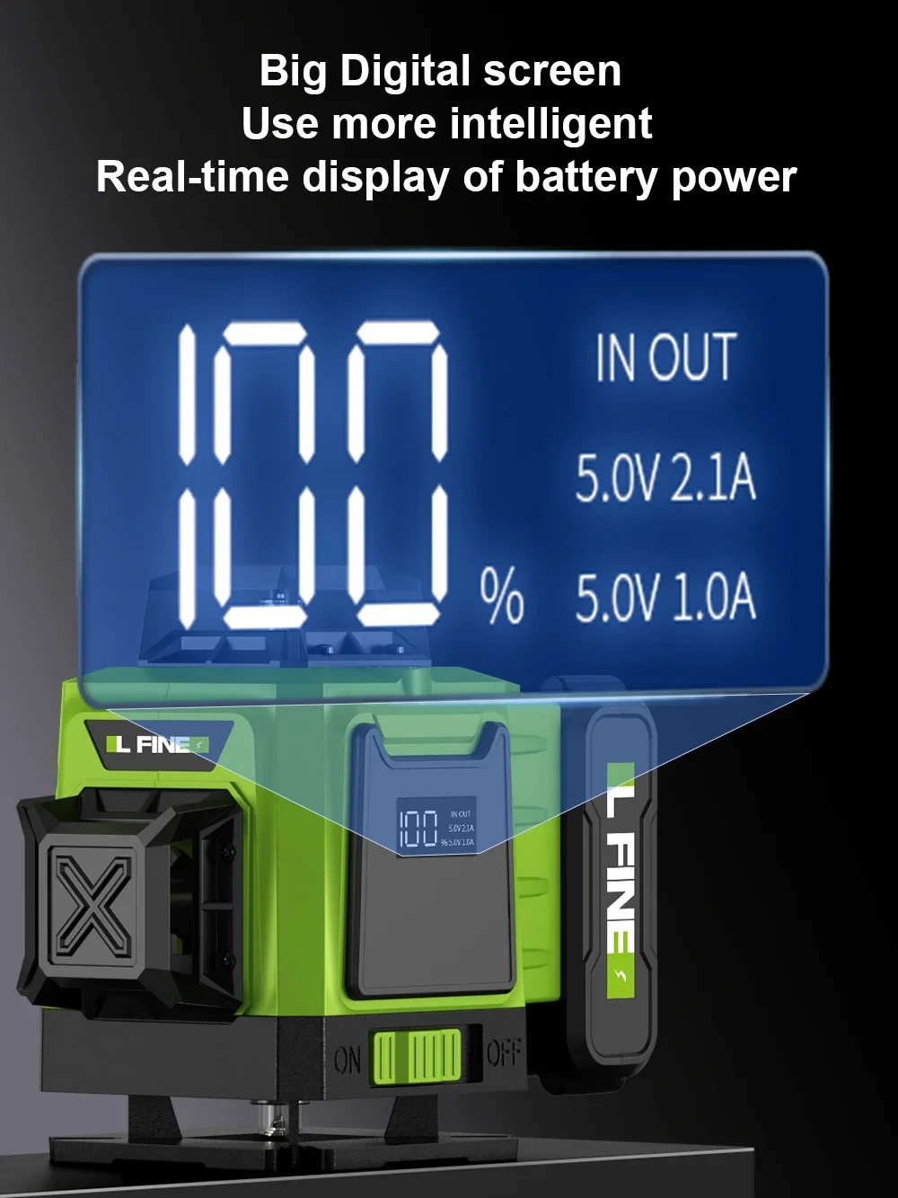 4D Laser Level 16 Lines Horizontal And Vertical With Remote Control 360°Self-leveling Laser Levels