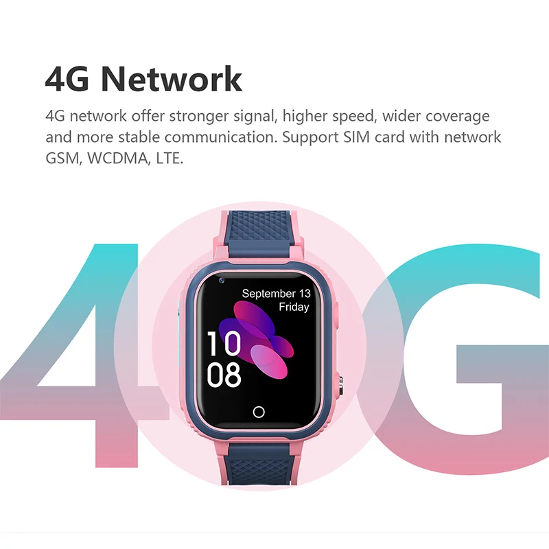 4G Smart Watch Kids GPS WIFI Video Call SOS IP67 Waterproof Child Smartwatch Camera Monitor Tracker Location Phone Watch 4G Smart Watch Kids GPS WIFI Video Call SOS IP67 Waterproof Child Smartwatch Camera Monitor Tracker Location Phone Watch