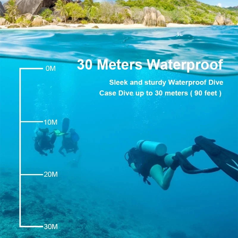 4K Action Camera 1080P/30FPS WiFi 2.0″ 170D Underwater Waterproof Helmet Video Recording Camera Sports Cameras Outdoor