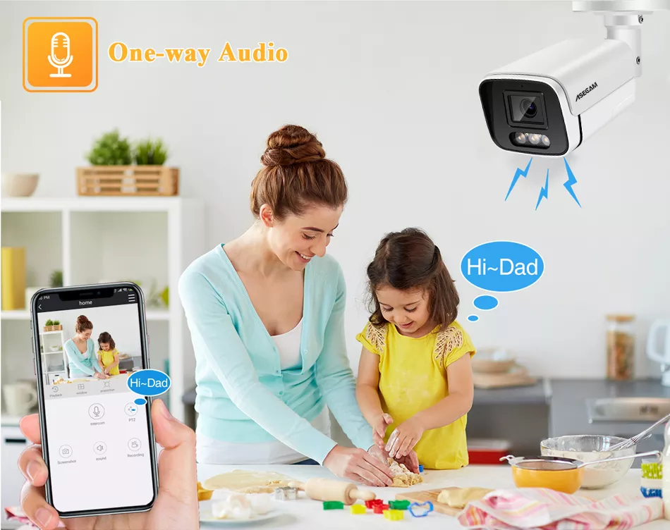 4K Security Camera System 8MP Audio Mic CCTV POE NVR AI Color Night Home Video Surveillance Camera Outdoor Set 4K Security Camera System 8MP Audio Mic CCTV POE NVR AI Color Night Home Video Surveillance Camera Outdoor Set