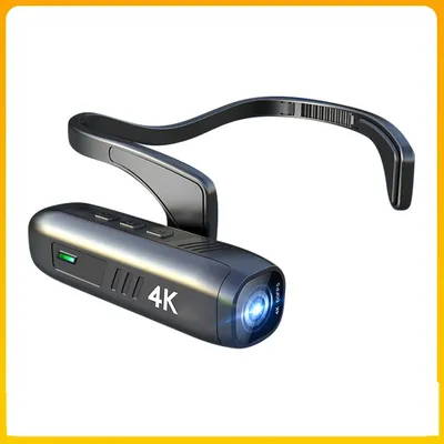 4K/30FPS Head Mounted Camera Wearable WiFi Video Camera Camcorder 120°Wide Angle Lens Anti-shake Built-in Battery APP 4K/30FPS Head Mounted Camera Wearable WiFi Video Camera Camcorder 120°Wide Angle Lens Anti-shake Built-in Battery APP