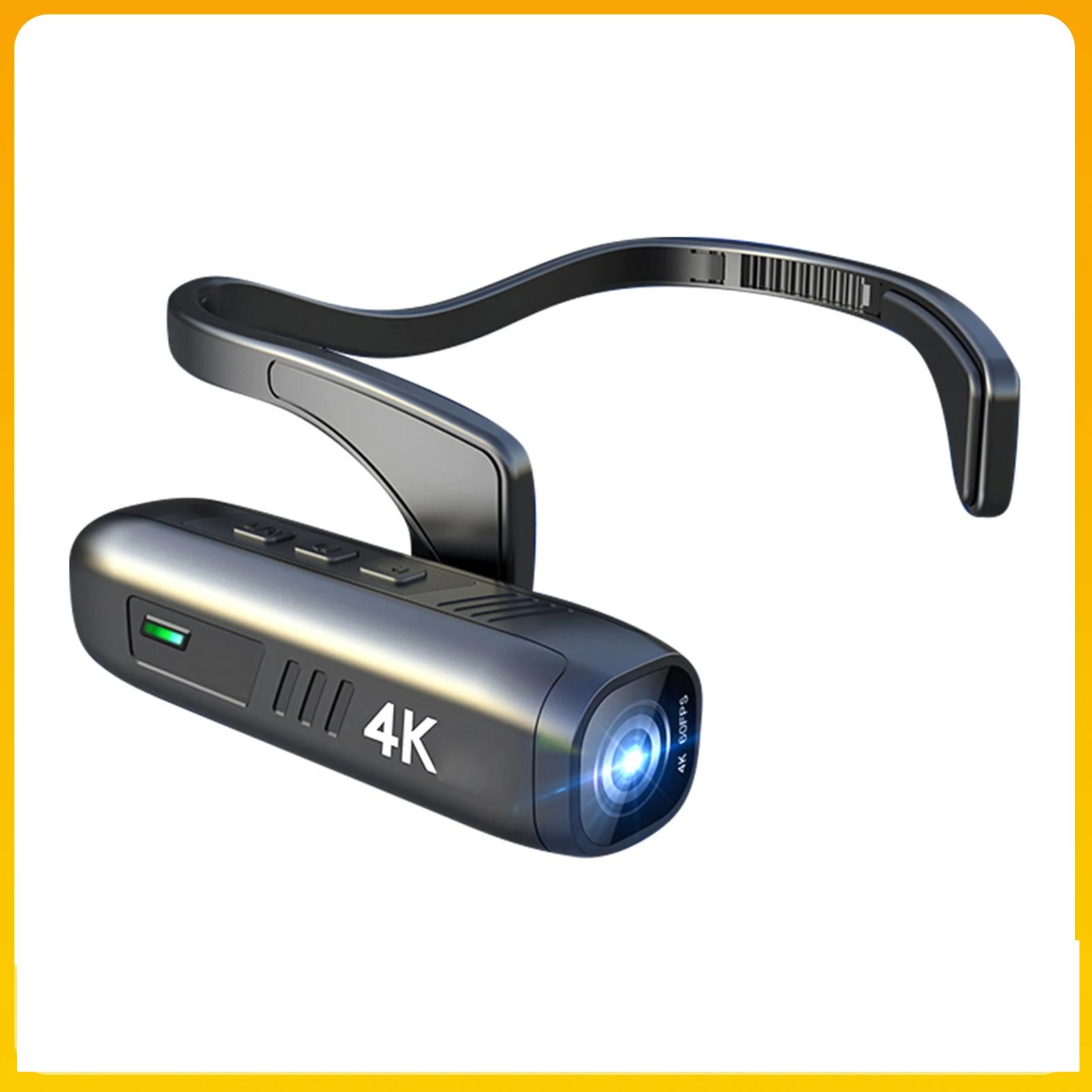 4K/30FPS Head Mounted Camera Wearable WiFi Video Camera Camcorder 120°Wide Angle Lens Anti-shake Built-in Battery APP 4K/30FPS Head Mounted Camera Wearable WiFi Video Camera Camcorder 120°Wide Angle Lens Anti-shake Built-in Battery APP