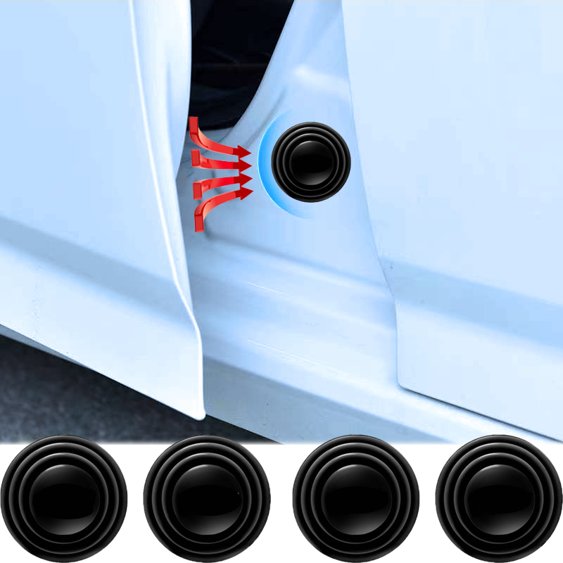 4Pcs Car Trunk Door Sound Shock Absorbing Gasket Cushion Pads 4Pcs Car Trunk Door Sound Shock Absorbing Gasket Cushion Pads