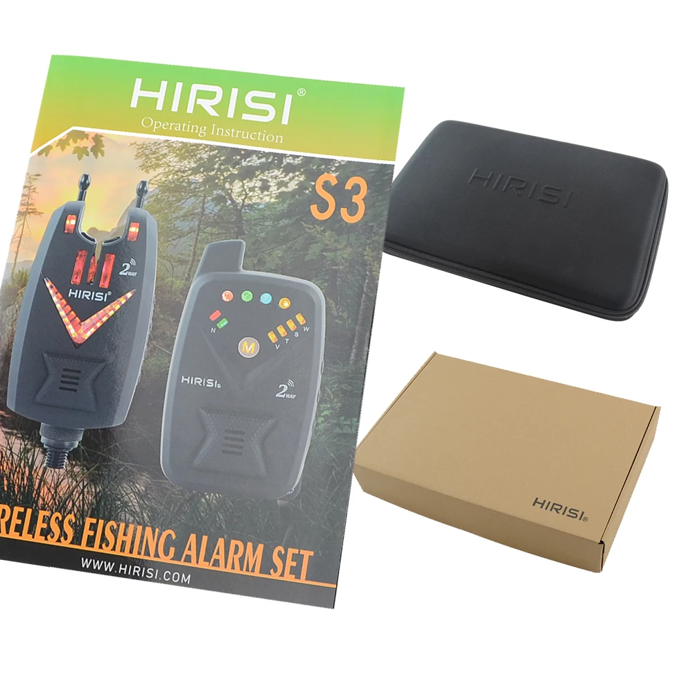 4pcs Carp Fishing Alarm Set Wireless Bite Alarm 2 Way Remote Control Bite Indicator