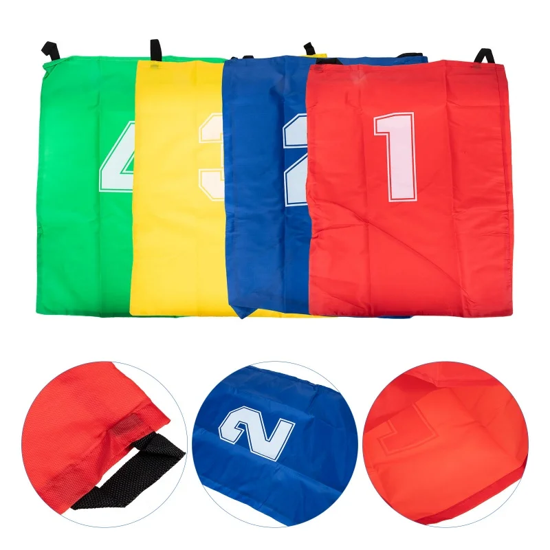 4Pcs Fun Outdoor Sports Props Kangaroo Jumping Bag Sack Race Games Parent-child Interactive Sense Training Kids