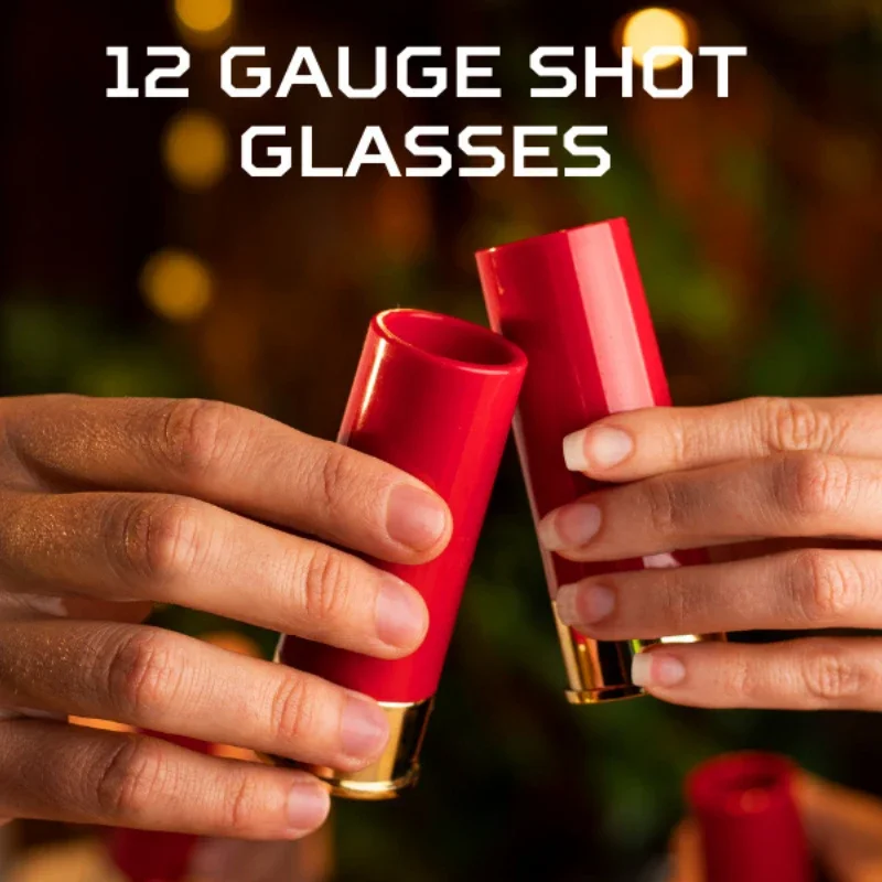 4PCS/Set 36ML Shot Glass Drinking Cup Creative High Quality Plastic Shotgun Bullet Shape Water Wine Glass Party 4PCS/Set 36ML Shot Glass Drinking Cup Creative High Quality Plastic Shotgun Bullet Shape Water Wine Glass Party