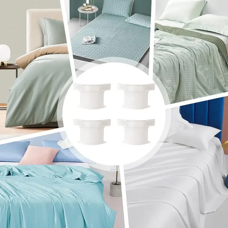 4pcs/set Bed Sheet Fixing Clip Invisible Bed Cover Fastener Quilt Sheet Straps Holder Clip Non-slip Fixing Device 4pcs/set Bed Sheet Fixing Clip Invisible Bed Cover Fastener Quilt Sheet Straps Holder Clip Non-slip Fixing Device